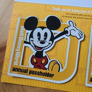 Disney Passholder Magnets
